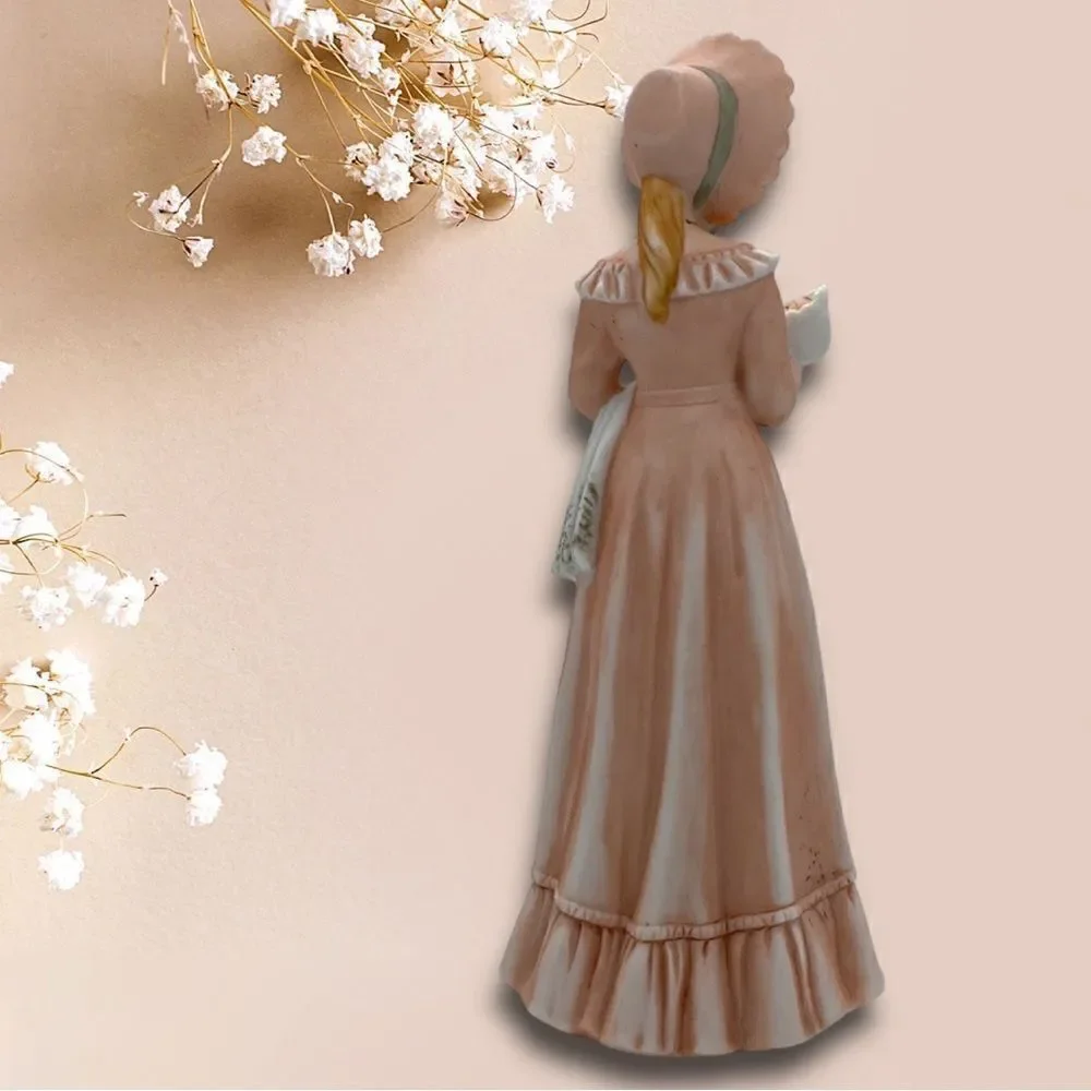 Vintage Enesco Treasured Memories Bisque Christening Day 1983 Figurine